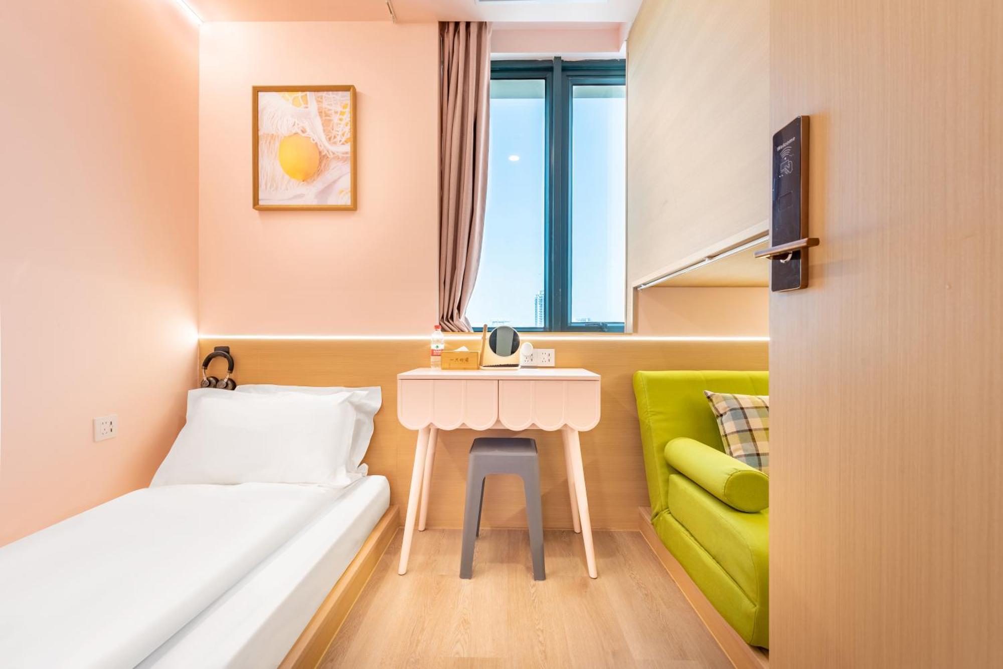 שנגחאי Lemon Hotel - Metro Line 1 Line 7 Changshu Road 200 Meters מראה חיצוני תמונה